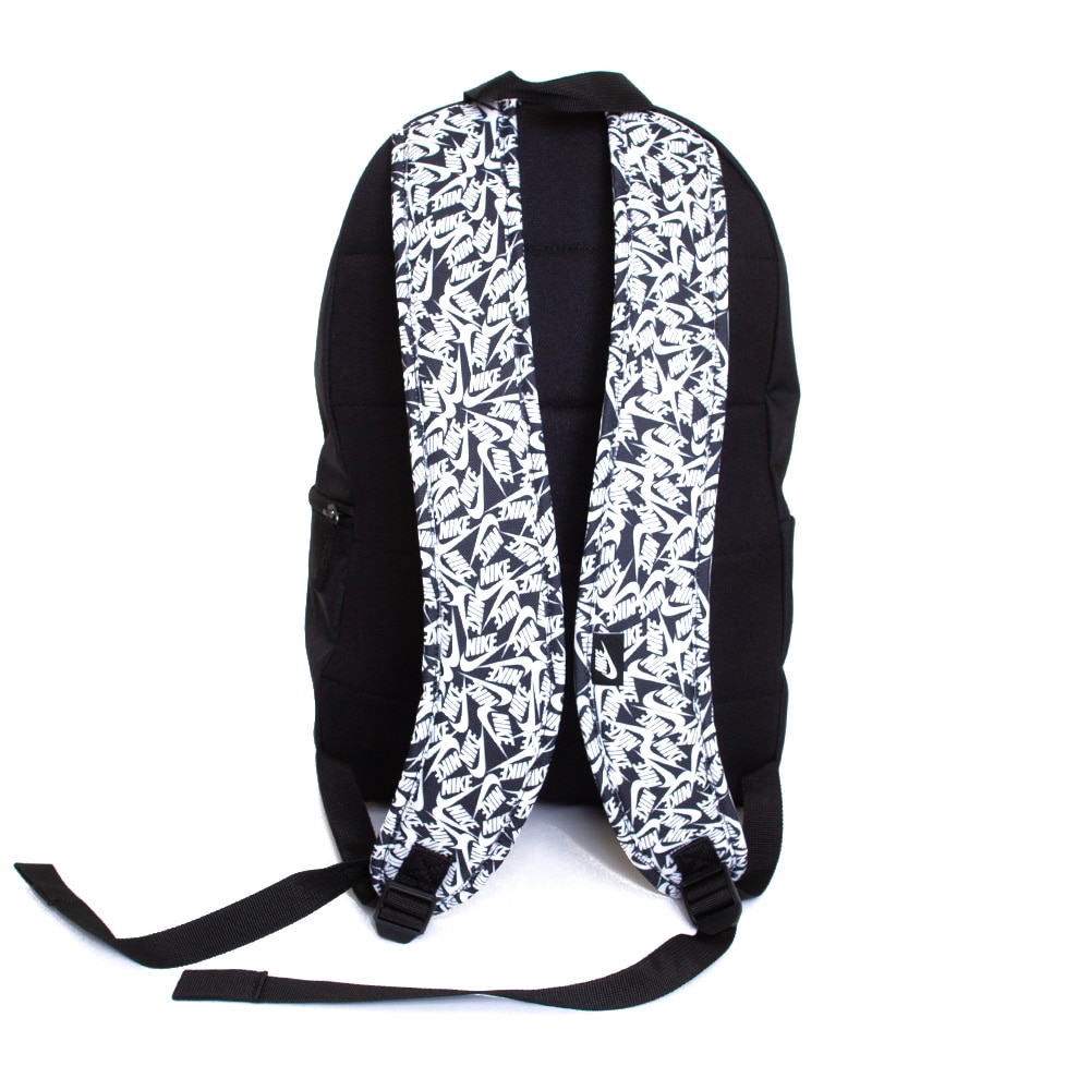 O Wings, Nike, Black, Backpack, Accessories, Unisex, Heritage, Printed, 766549